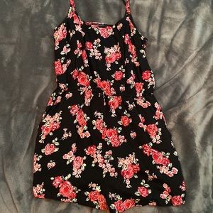 forever 21 flower romper